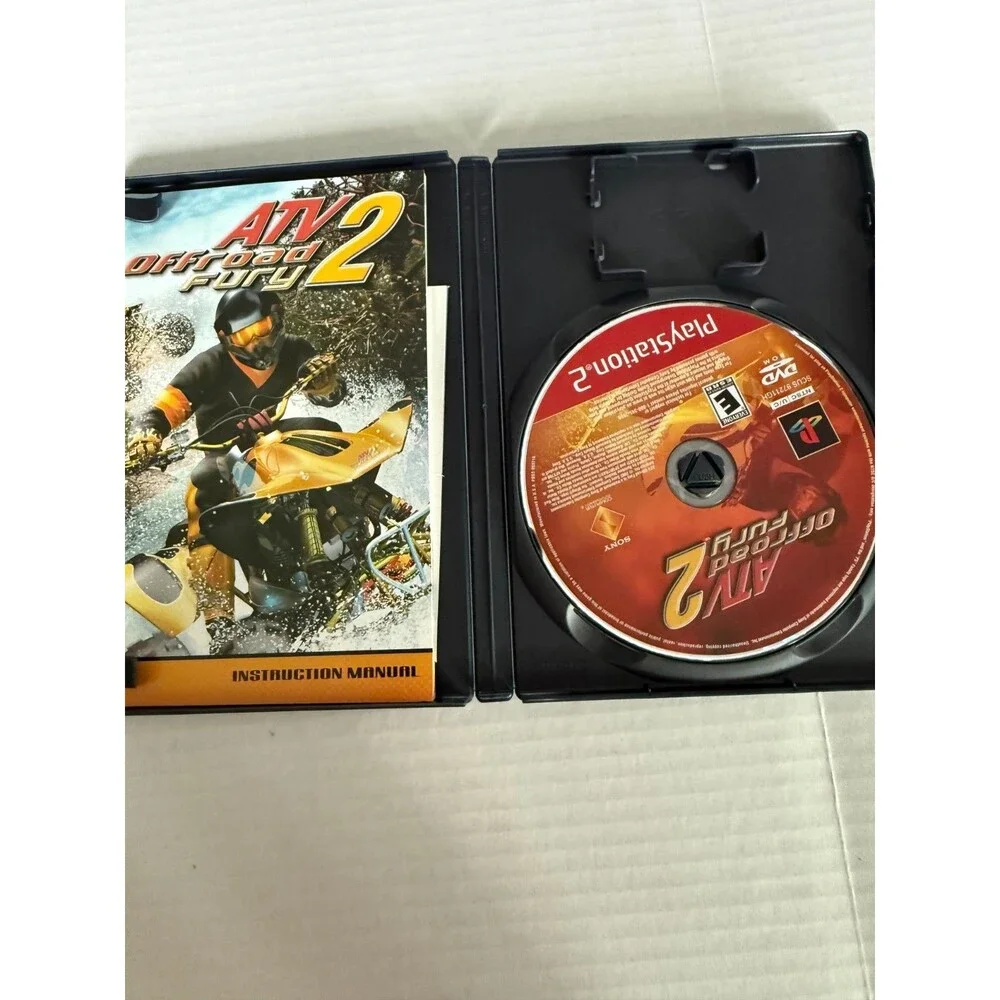 Sony PS2 Game Lot DDRMAX Dance Dance Revolution Crazy Taxi ATV Offroad Fury 2 CI
